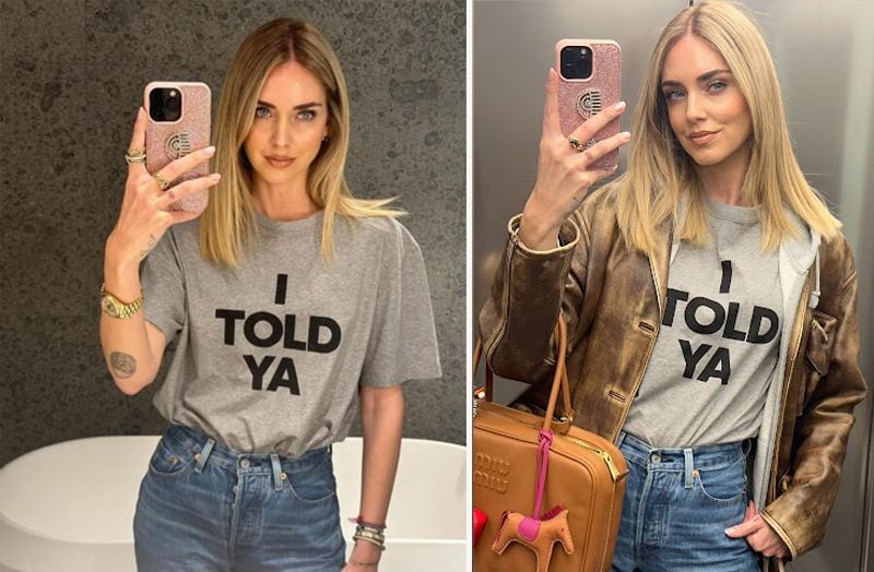 La historia de la camiseta viral que ha conquistado a Jennifer Lawrence y Chiara Ferragni