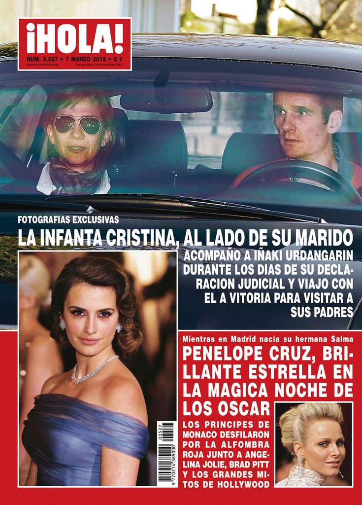 HOLA 4022. Portadas Cristina de Borbón e Iñaki Urdangarín.