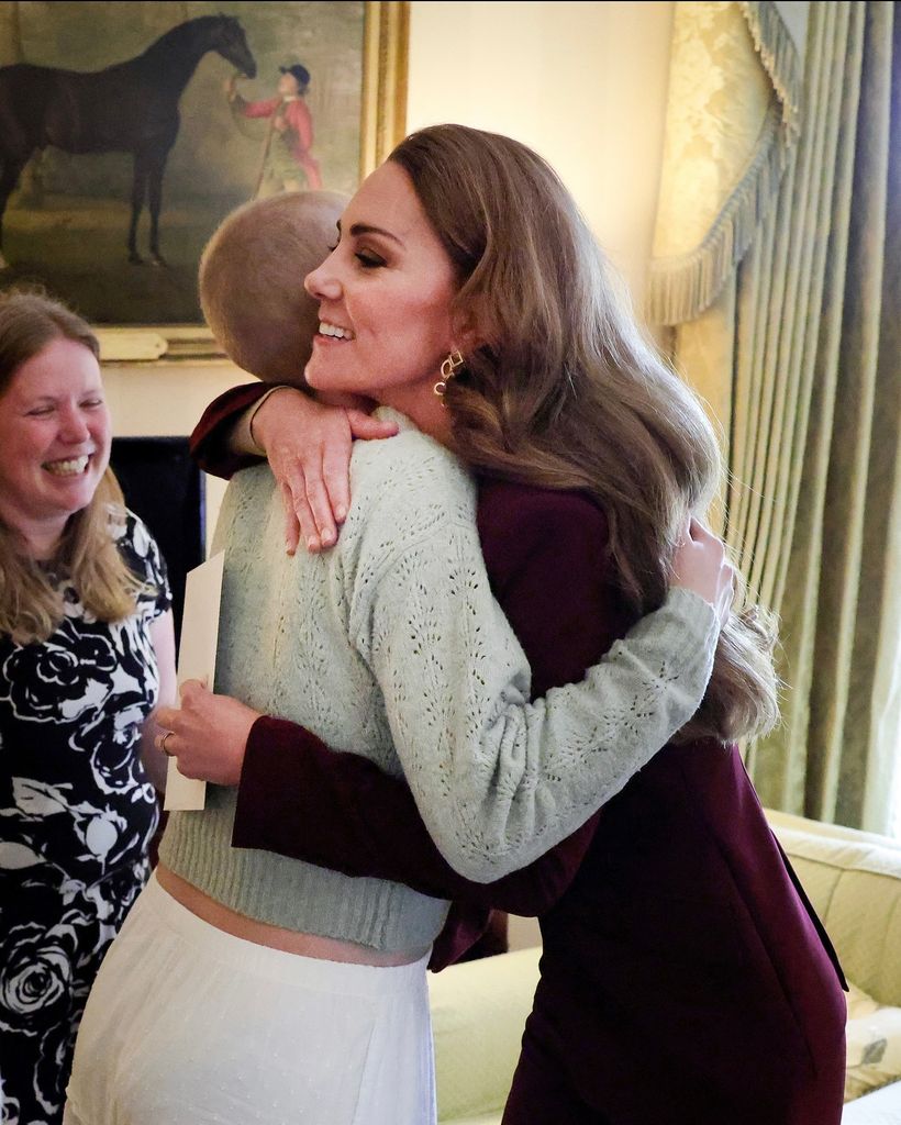 El princesa Kate y Liz Hatton.