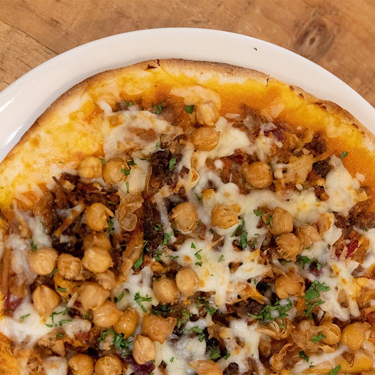 Pizza de ropa vieja