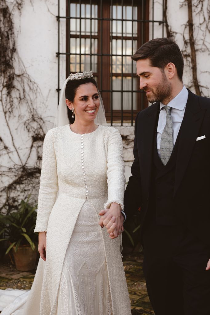 Boda en Sevilla de Magdalena González-Serna y Antoliano Rodríguez