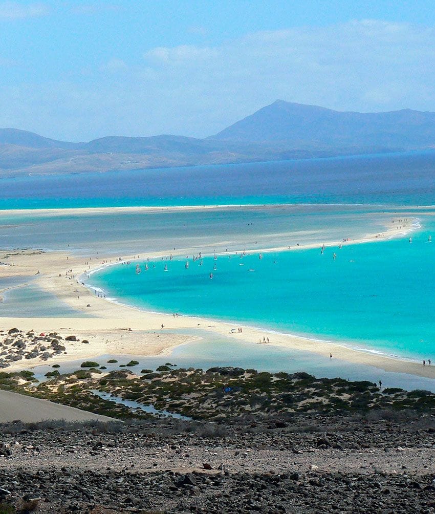 7 sotavento playa fuerteventura