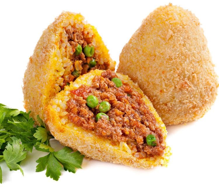 'Arancini' sicilianos