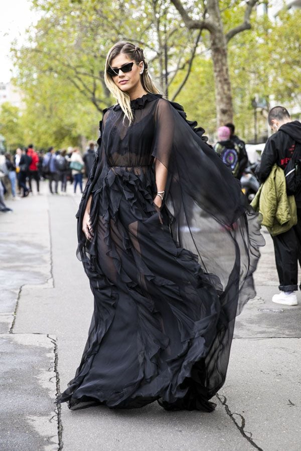 vestido negro