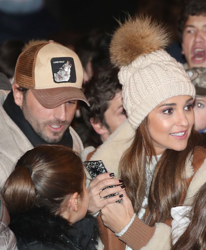 David Bustamante, Paula Echevarría y su hija Daniella