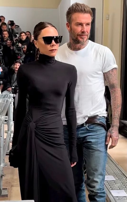 El look más Kardashian de Victoria Beckham en el desfile de Rick Owens