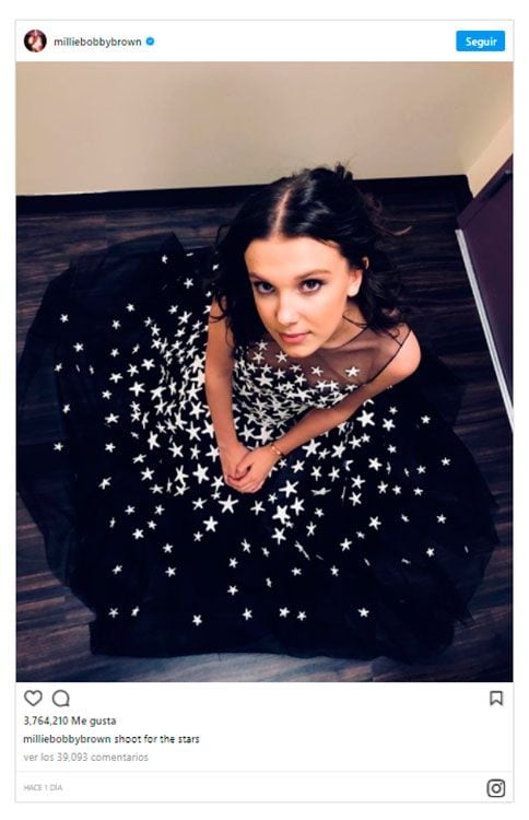 millie bobby brown instagram