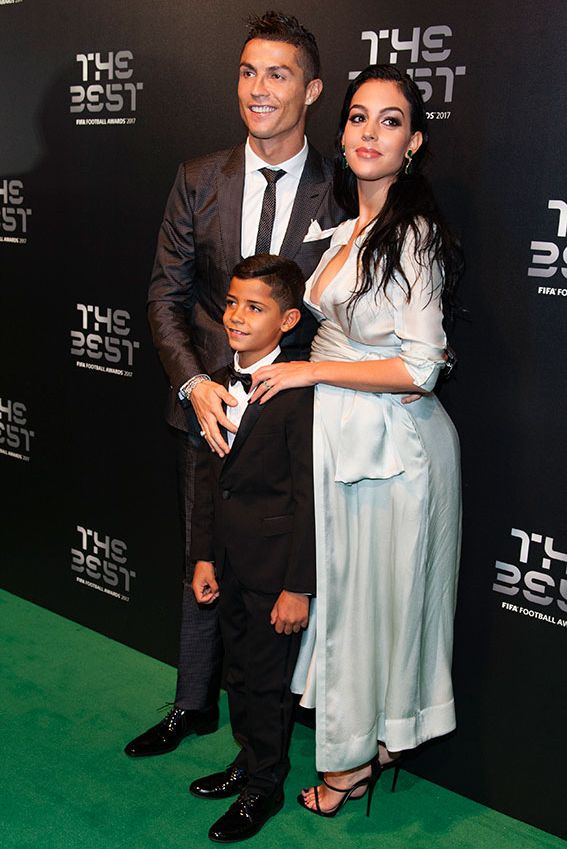 Cristiano Ronaldo y Georgina Rodríguez en la Gala The Best