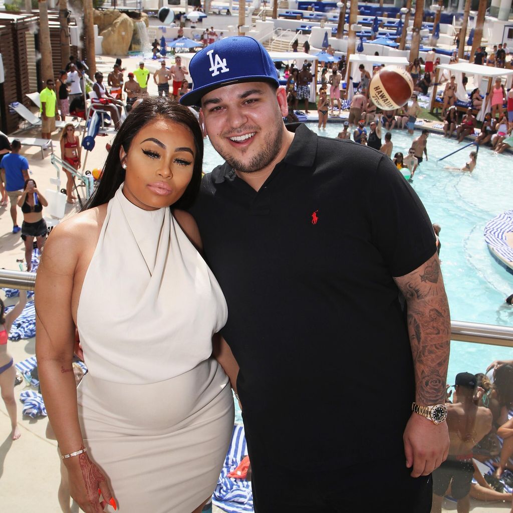 Rob Kardashian y Blac Chyna