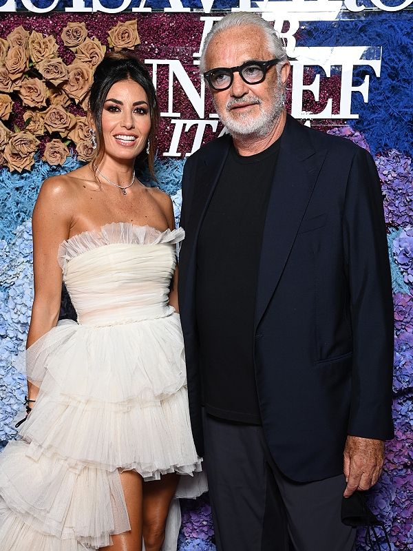 Flavio Briatore y Elisabetta Gregoraci