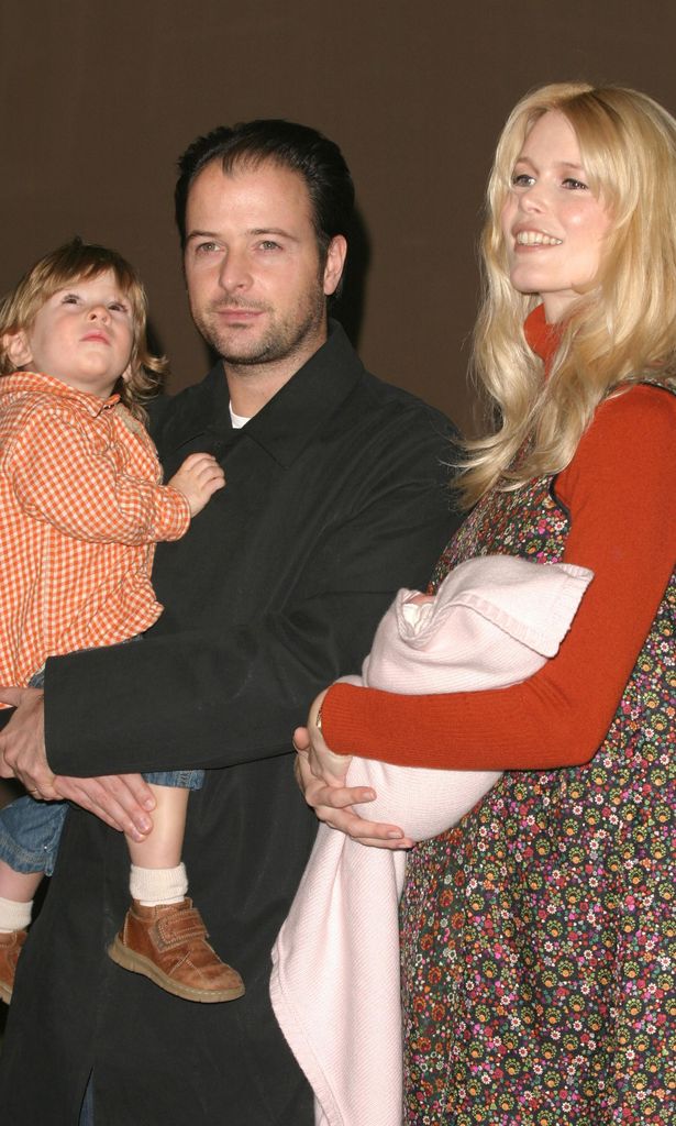 Claudia Schiffer y Matthew Vuaghn