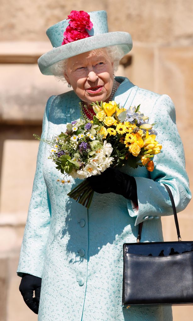 Queen Elizabeth pictured at Easter Sunday church service at St George\'s Chapel in 2019 is not expected to attend this year