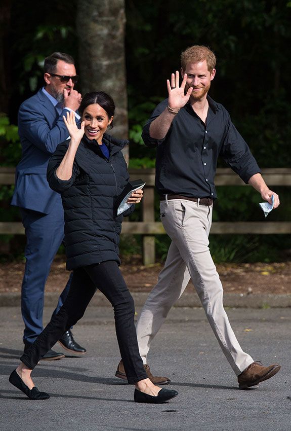 Meghan Markle y el príncipe Harry