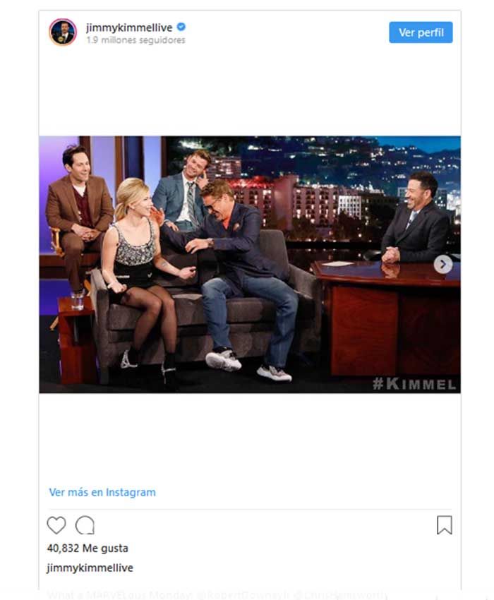 jimmy kimmel instagram