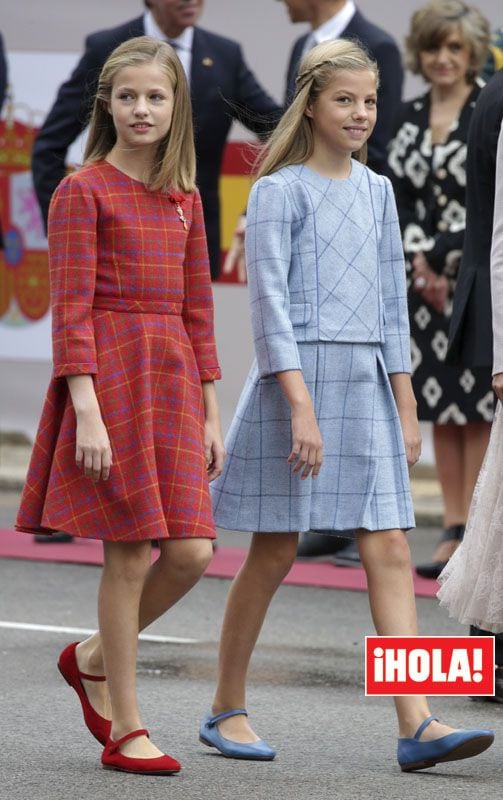 Princesa Leonor e Infanta Sofía