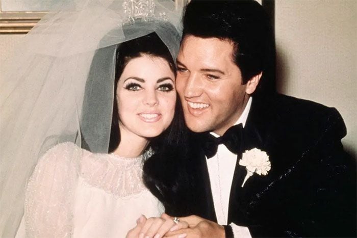 La boda de Elvis Presley y Priscilla