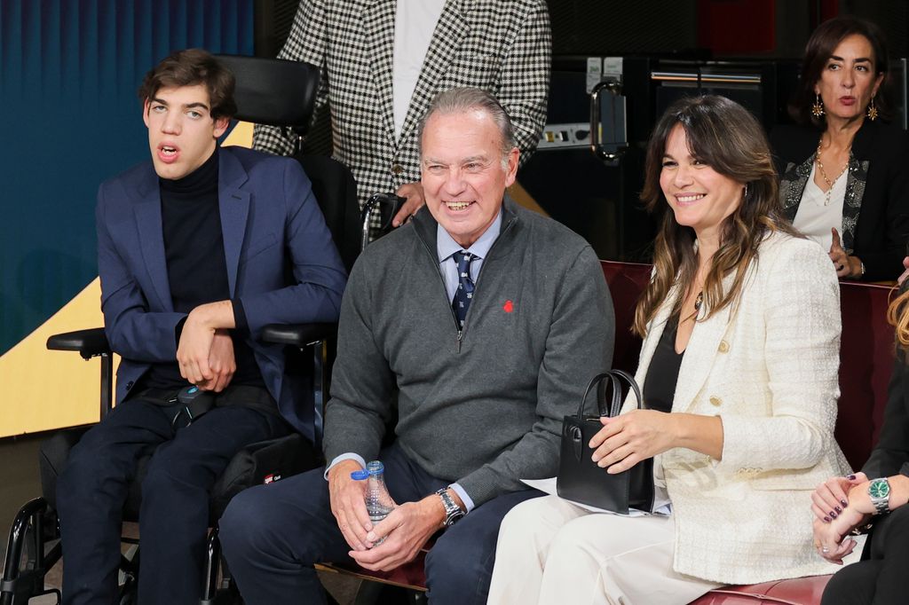 Bertín Osborne, Kike Osborne y Fabiola Martínez 