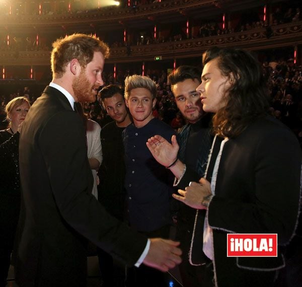 El momento del saludo entre 'Harrys', una imagen que queda para el recuerdo
