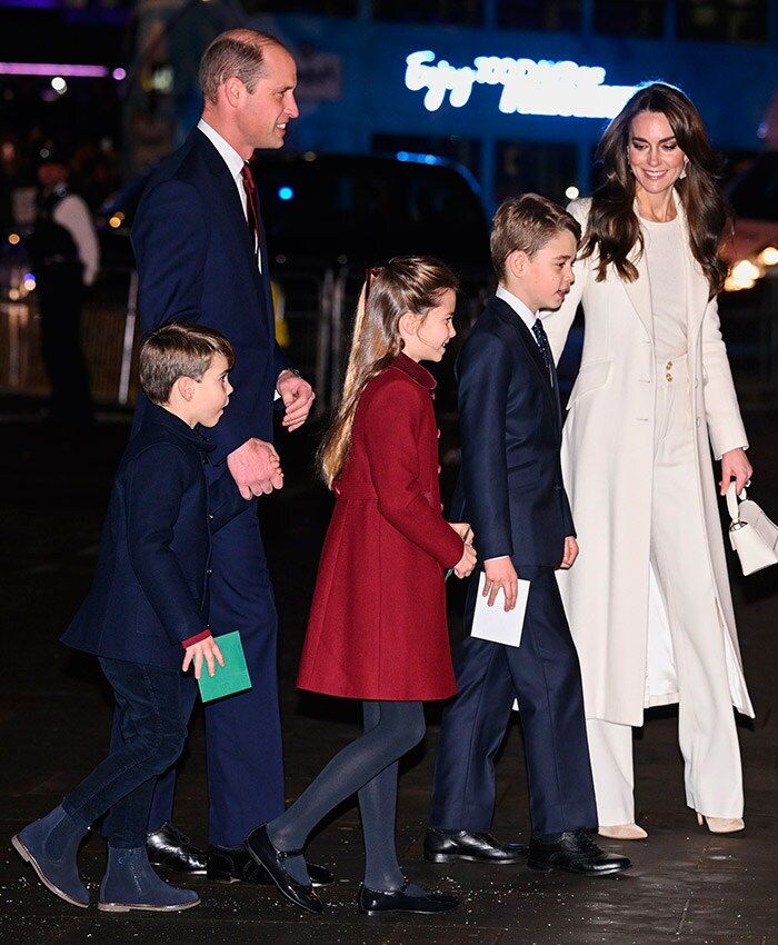 Los Príncipes de Gales y sus hijos