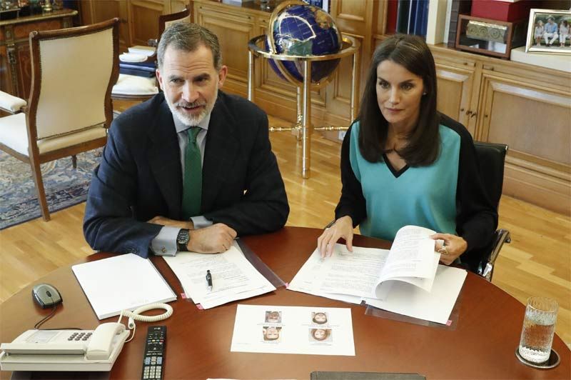 Reyes Felipe y Letizia