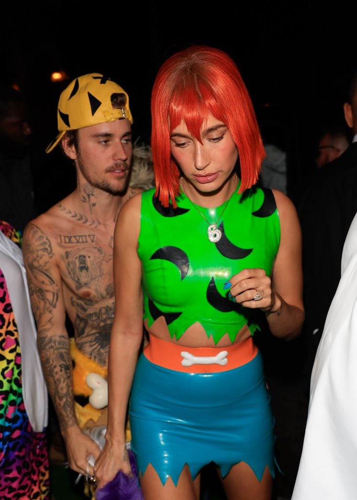 Justin Bieber and Hailey Bieber halloween