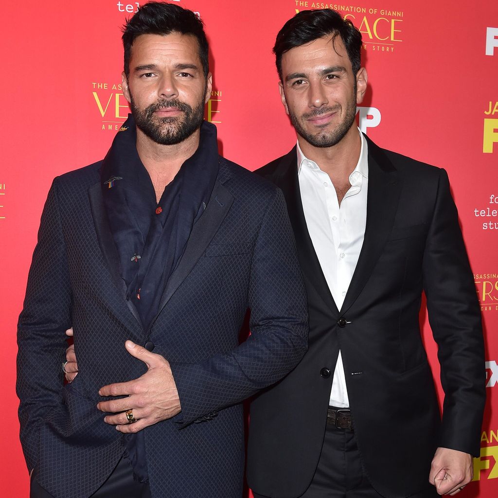 Ricky Martin y Jwan Yosef