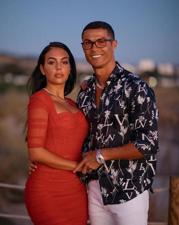 Georgina Rodríguez y Cristiano Ronaldo