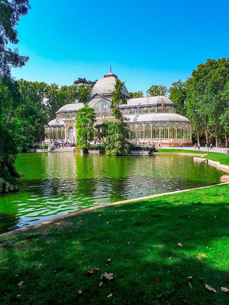 jardines retiro madrid