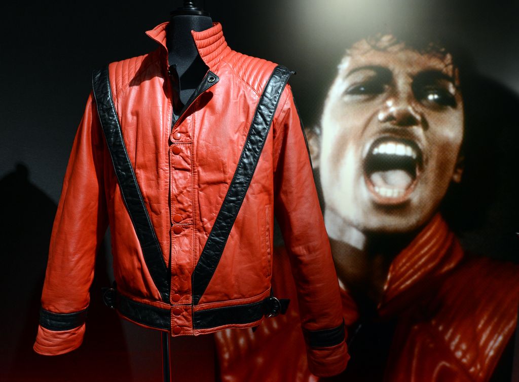 Chaqueta que usó Michael Jackson en el video de Thriller de 1982