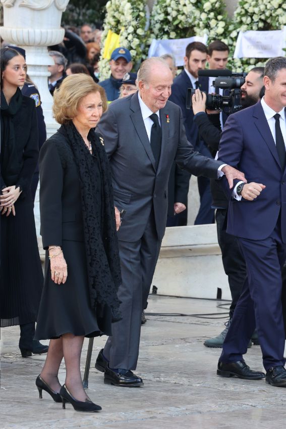 Don Juan Carlos y doña Sofía en Grecia 