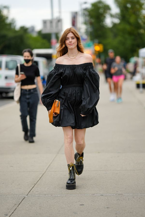 look vestido negro