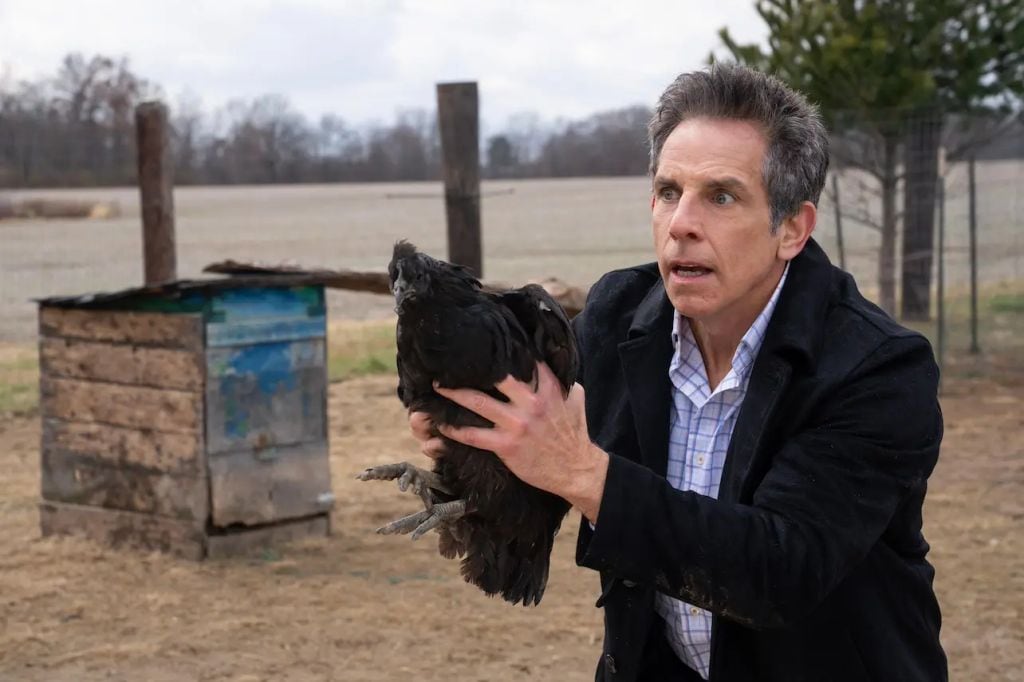 En 'Una Navidad patas arriba' Ben Stiller da vida a un hmbre que debe dejar sus negocio para irse a un pueblo a cuidar a sus sobrinos huérfanos