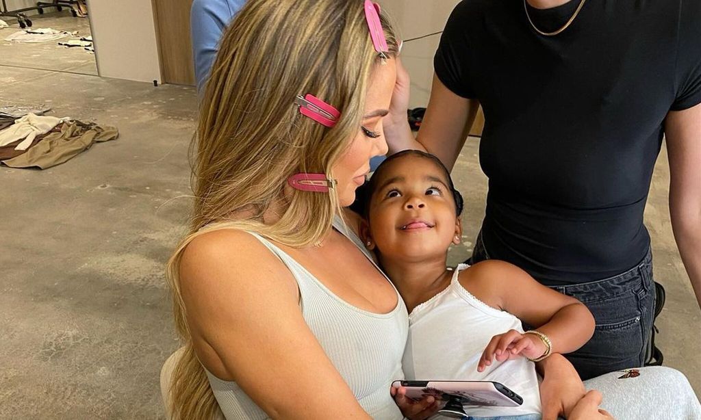 Khloé Kardashian y su hija, True Thompson