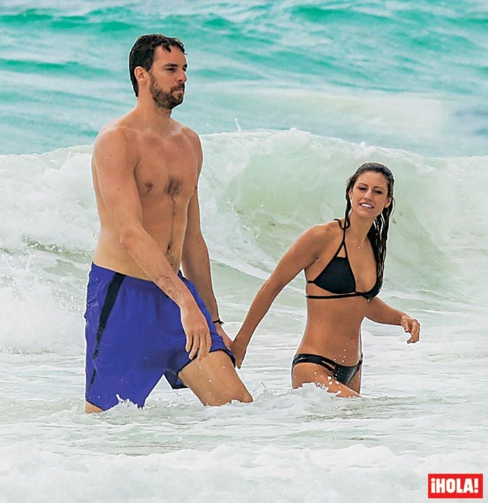 Pau Gasol celebra su cumpleaños y ¿su boda? con Cat McDonnell