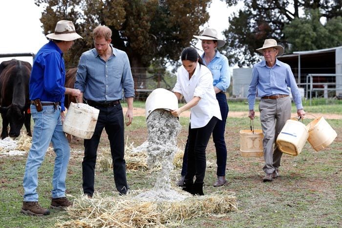 Los Duques de Sussex en Australia