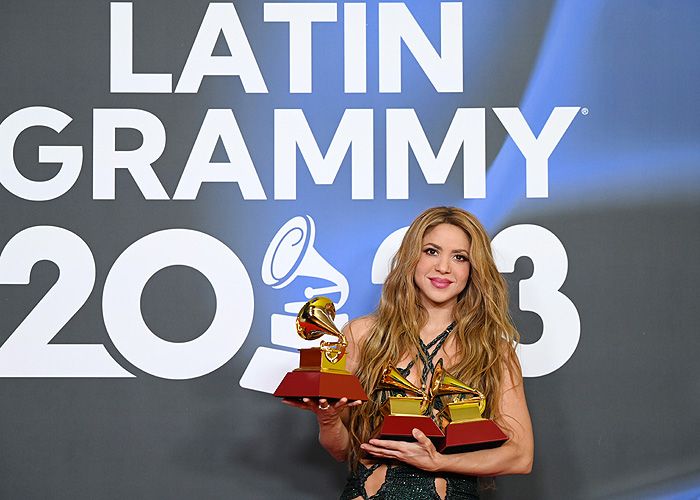 Shakira en los Grammy Latinos 2023 