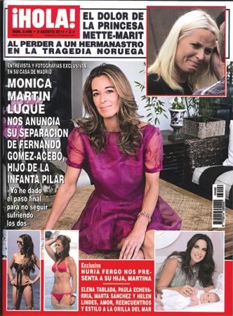 Portada revista ¡HOLA!