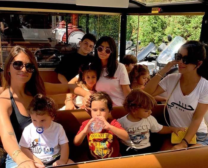 Antonela Roccuzzo y Daniella Semaan y su multitudinaria escapada a Mónaco