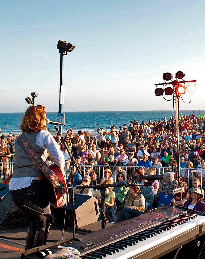 Concierto en el muelle de Santa Mónica 