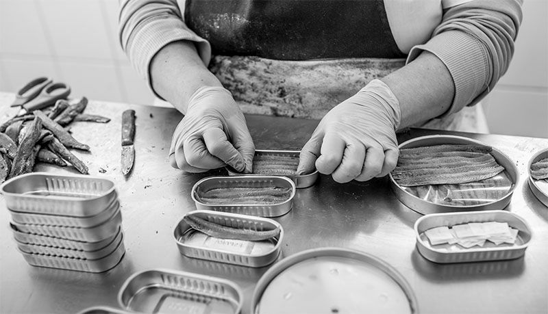 conservas latas bonitas gallegas anchoas