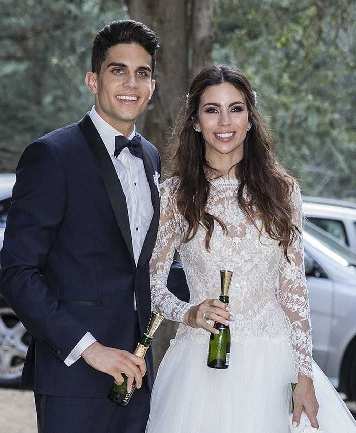 boda Melissa  Jiménez y Marc Bartra