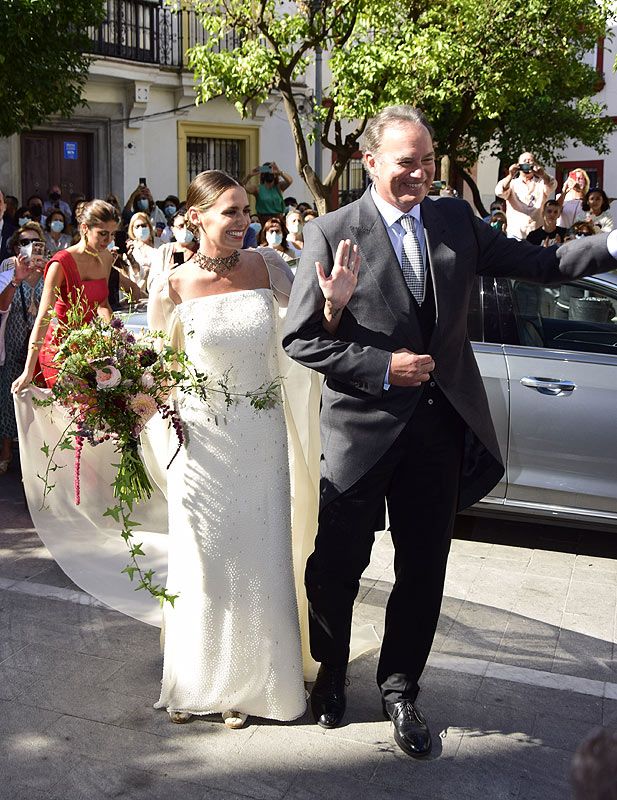 La romántica boda de Claudia Osborne y José Entrecanales en Jerez de la Frontera