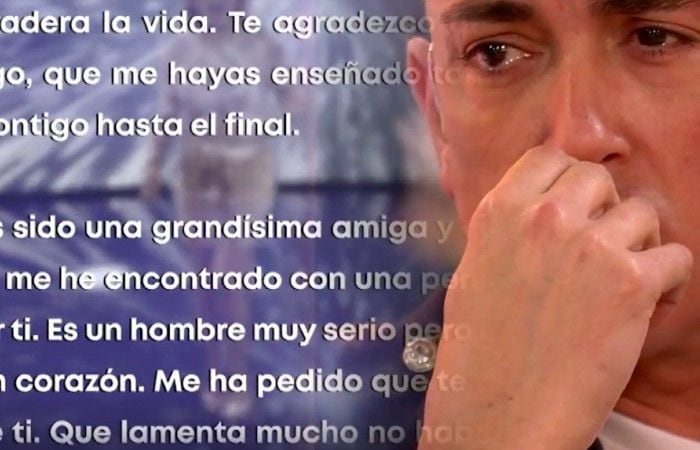 Kiko Hernández, muy emocionado 