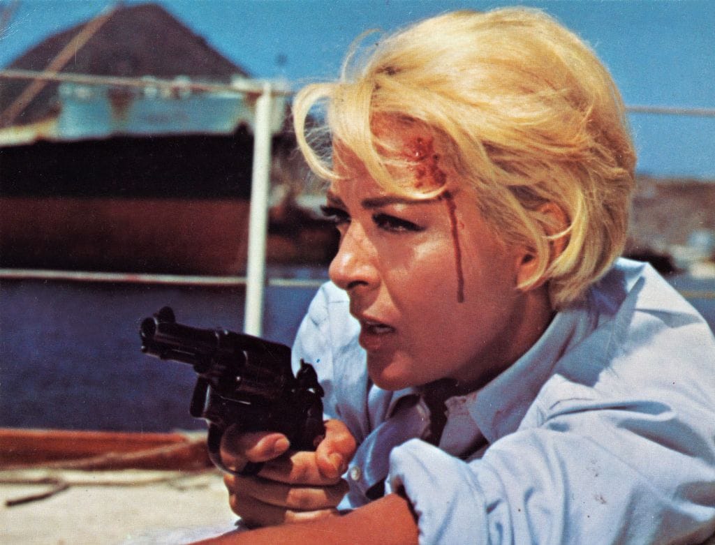 Shark (1969), Regie: Samuel Fuller. Darsteller: Sylvia Pinal. 