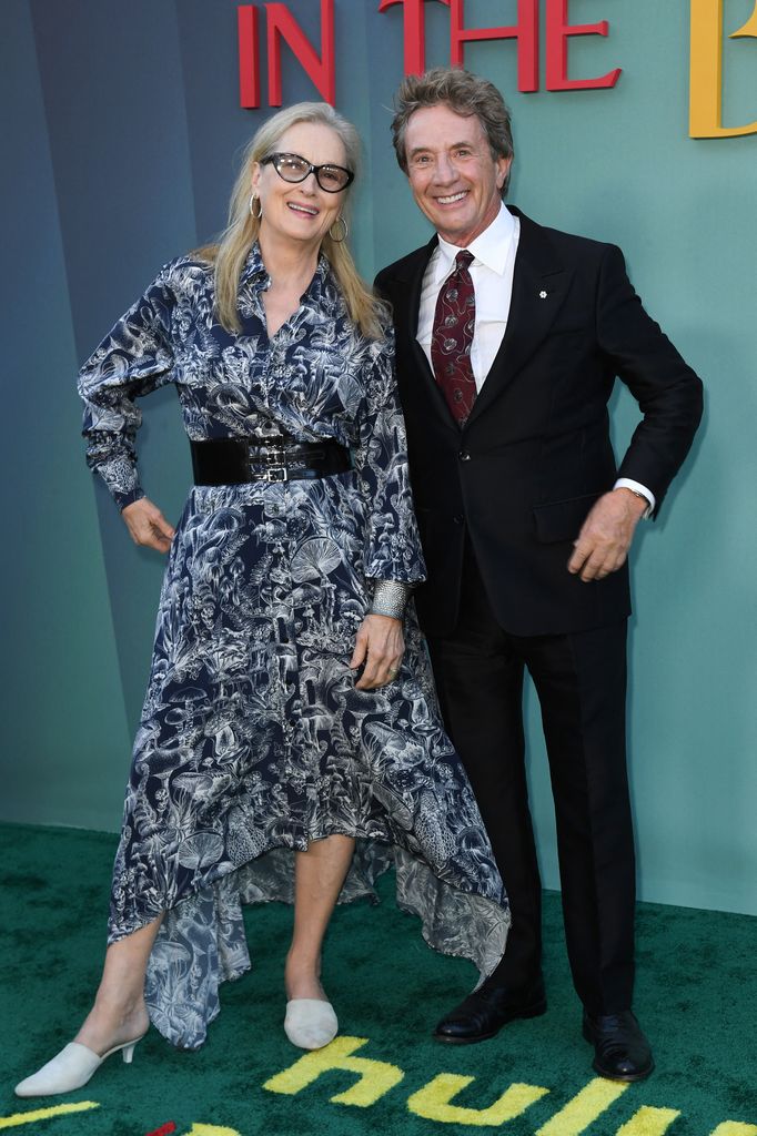 Meryl Streep y Martin Short 