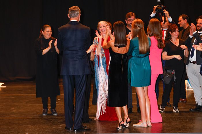 La Familia Real en el  XXX Concierto Premios Princesa de Asturias