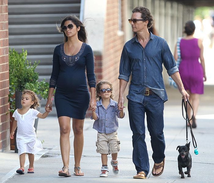 Familia de Matthew McConaughey