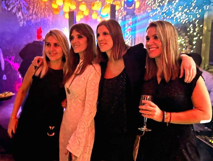 Susana Guasch, Sara Carbonero, Carlota Reig y Nira Juanco