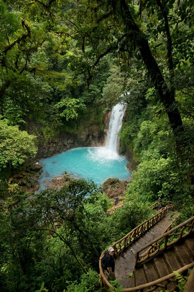 catarata costa rica paisaje naturaleza