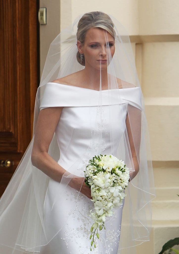 Vestido de novia de Charlene de Mónaco